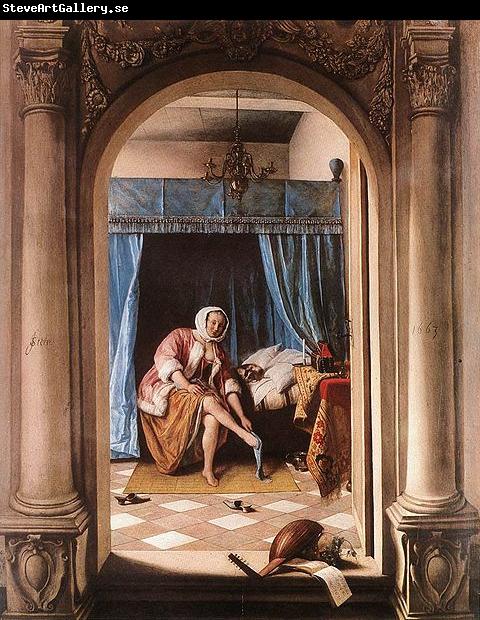 Jan Steen The Morning Toilet